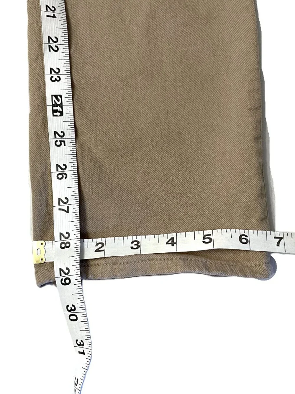 J.Crew 770 Jeans Men 30x30 * Khaki Pants Denim Stretch 5-Pocket Straight AZ962